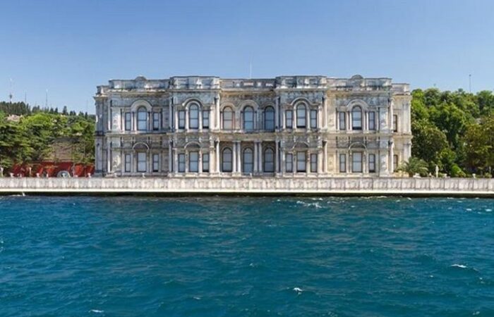 Beylerbeyi Palace on the Asian shore of the Bosphorus